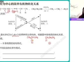 2024高二化学寒假提升班：赵怡然精讲原子与有机化学