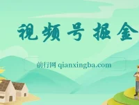 视频号掘金项目：低门槛易上手，收益可观