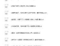 番茄等平台付费小说合集