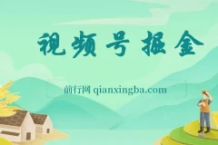 视频号掘金项目：低门槛易上手，收益可观