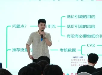 老陶拼多多高阶运营课：4招提升动销与流量