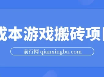 0成本《黎明觉醒：生机》游戏搬砖项目，月入3K+
