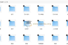 初中全年级各科目各版本电子教材合集
