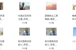 《功夫英语》全套课程：零起点直达英语流利听说