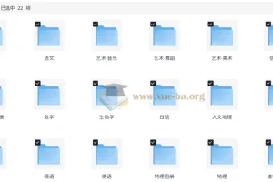 初中全年级各科目各版本电子教材合集