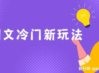 图文冷门玩法搭配AI上传项目解析