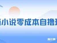 番茄小说零成本自撸玩法，低播放量也能收益