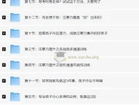 青少年儿童专注力训练营教程