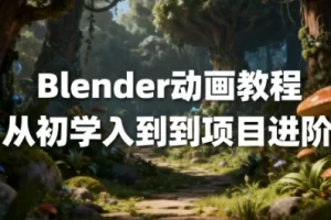 Blender动画教程：从入门到项目进阶