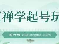 AI禅学起号玩法：中年粉收割秘诀
