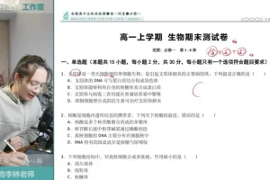 高一生物必修二《遗传与进化》李林精讲课程