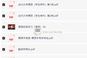 德语学习文档资料集