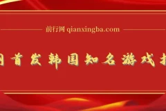 韩国知名游戏打金项目，单机收益可观
