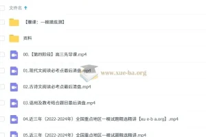 2025高三高考语文国家玮全年课程