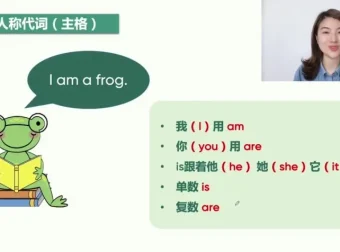 雪梨老师英语初级语法课：掌握基础语法