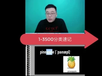 刘一男魔卡3500词：小学到高中英语词汇速记课程