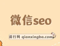 秦志刚微信SEO课程