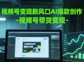 视频号AI创作与变现实战课程