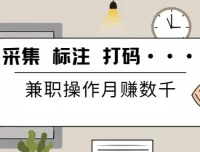线上数据采集、标注、打码兼职教程