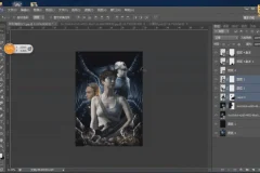 桌松商业广告合成实战PS课程