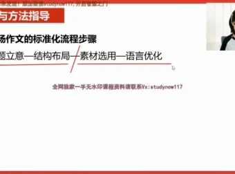 高一语文刘雯韬专题课：古诗文与小说阅读技巧精讲