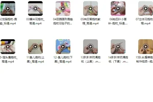 抱枕编织精品款式：16个实例教程