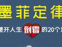 《墨菲定律：避开人生倒霉的20个坑》音频课程