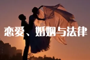 恋爱婚姻法律课：婚前婚后如何用法律保护自己