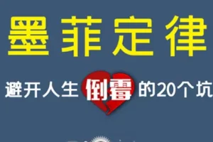 《墨菲定律：避开人生倒霉的20个坑》音频课程