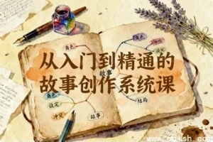 故事创作从入门到精通系统课：汤小小等大咖联合授课