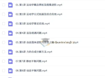 孙竞轩高中高一物理A+尖端秋季班