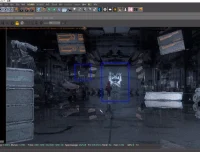 C4D+OC赛博朋克影视大场景综合实战教程 – 带工程文件