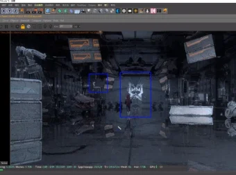 C4D+OC赛博朋克影视大场景综合实战教程 – 带工程文件