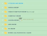 高中物理六大核心考区秒杀技巧：讲义、实战训练与课程讲解