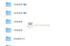 小学英语语法专题学习资料包