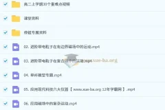 姜停停高中物理高二春季班课程