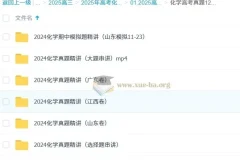 政哥李政高中化学2025高三高考真题12小时精讲班