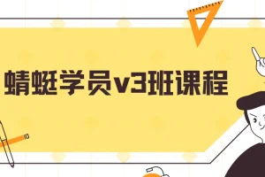 斜杠蜻蜓学员V3班闲鱼运营课程