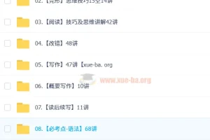 曹永高中英语高考英语课程及讲义合集