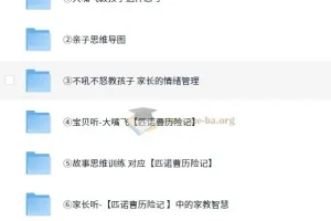 育儿必备：大嘴飞《思维大课包》启蒙系列亲子课程