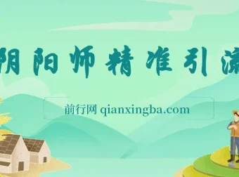 0成本阴阳师精准引流与多种变现课程，小白也能轻松上手