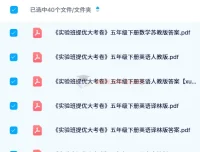 2024春 实验班提优大考卷