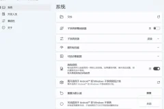 Win11安卓子系统WSA