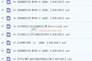 2024春下初二物理全国课程 李海涛S班