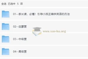 AJ老师趣味英语陪跑营大合集