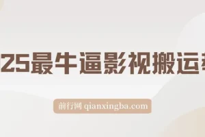 2025影视搬运教学：手把手操作，分发多平台赚分成