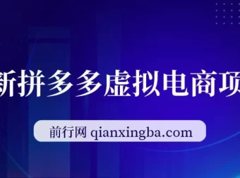 拼多多虚拟电商项目：自动化无人成交，单店月入3000可批量放大
