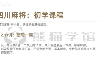 麻将高手进阶：从入门到精通实战技巧教程