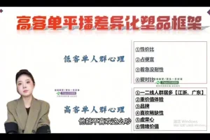 抖音直播带货运营型主播必修课：自然流+付费打法