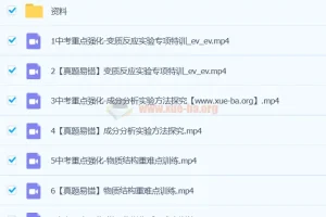 陈潭飞初三中考化学2024春季S班课程